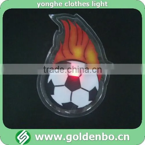 2014 Brazil football cup clothes decoration PVC clothing light