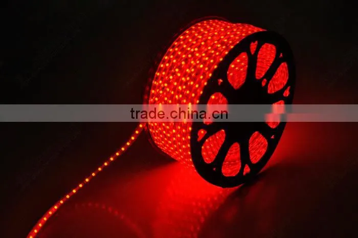220V SMD5050 60leds/m Red LED strip light