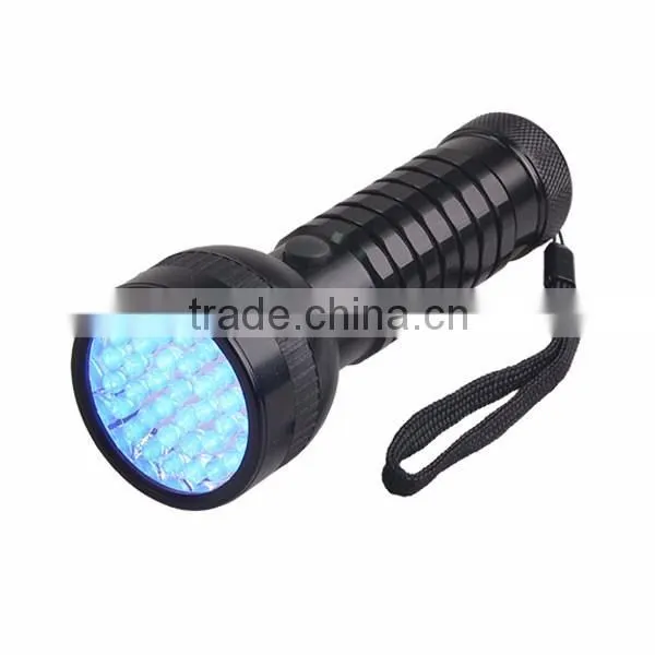 Aluminum alloy 395nm blacklight ultraviolet 41 uv flashlight