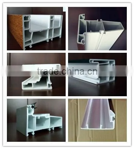 sliding conch upvc profile
