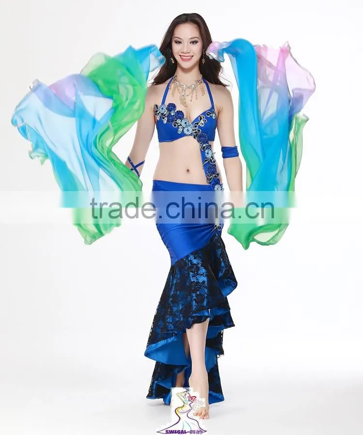 SWEGAL belly dance fan veils,belly dance hip scarf wholesale belly dance hip scarves SGBDD13010