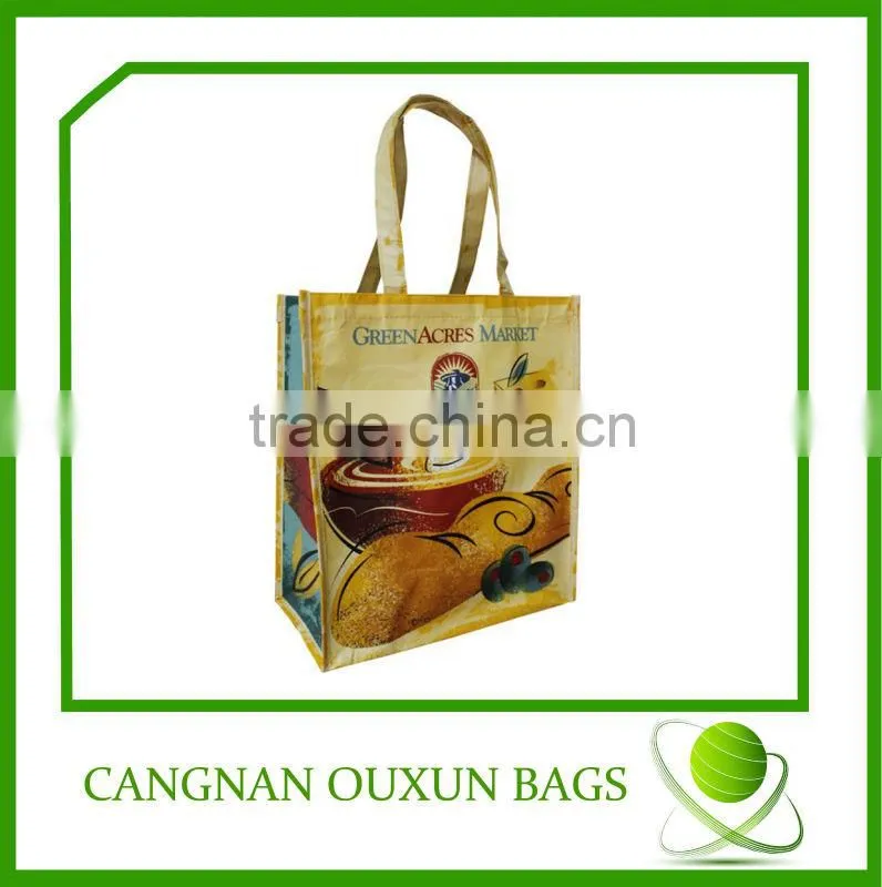 Eco friendly rpet shopping bag (recycled rpet bag)