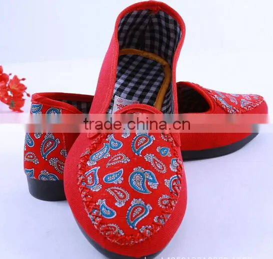 cheap flat pump slip-on shoes for women flat shoes