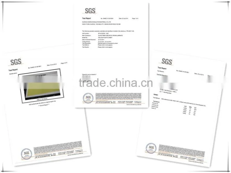 G10 Epoxy insulating sheet insulation sheets