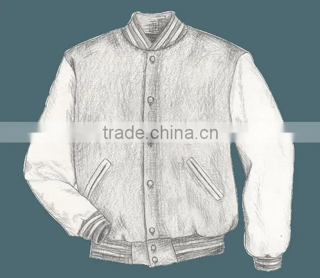 Latest Satin Varsity Jackets / Silk Varsity Jackets /Top Cotton Varsity Jackets 2014/letterman jacket