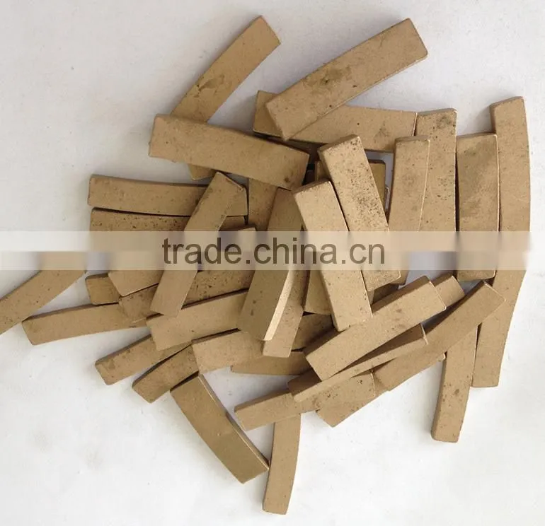 High quality marble diamond segmented gang saw tips for sale