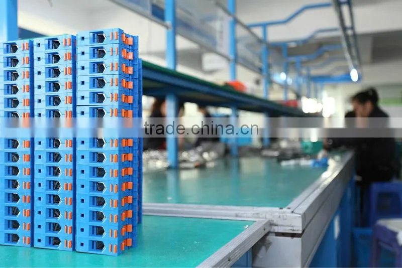 10mm2 wire size steel screw terminal blocks with UL ROHS VDE