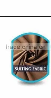 Shrink Resistance Elegant plaid wool polyester fiber fabric stripe fabric polyester striped suiting fabric