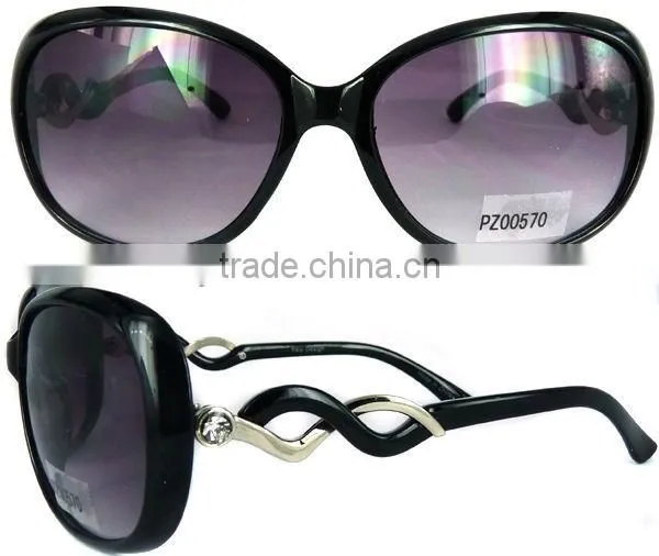 Fashion plastic sunglasses safari sunglasses