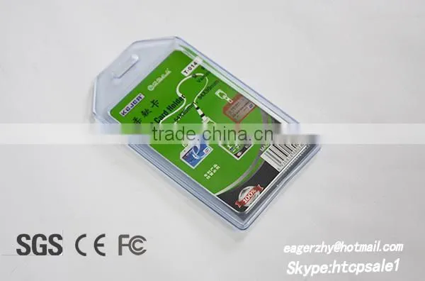 Soft PVC Card Holder T-015