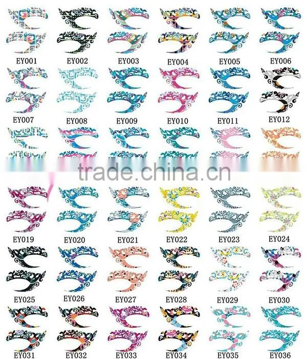New eye temporary tatoo sticker,eye sticker