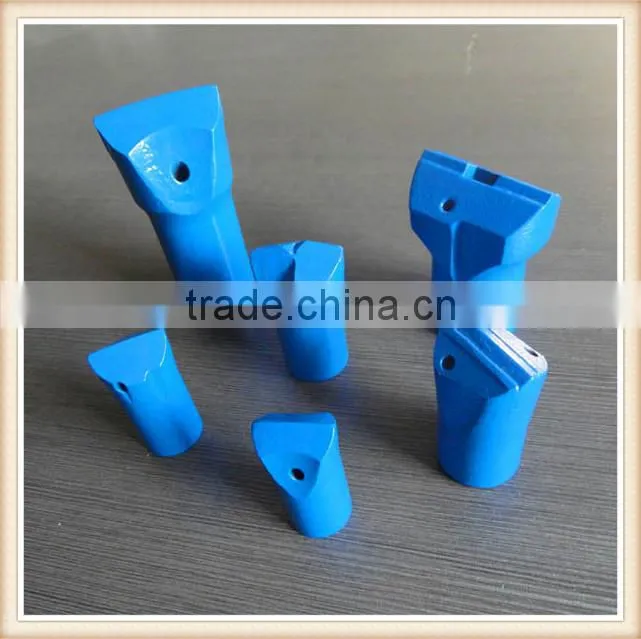 Taper 7 degree chisel bit, 32mm 34mm 36mm 38mm 40mm 42mm for small hole drilling