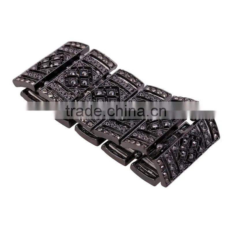 2016 New Arrival Punk Black & White Iron Bangle for Women