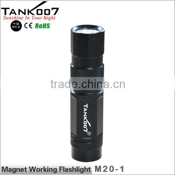 2016 portable LED work light Tank007 M20 magnetic LED flashlight