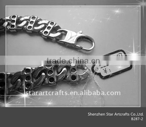 316 stainless steel hot sale bracelet 2013