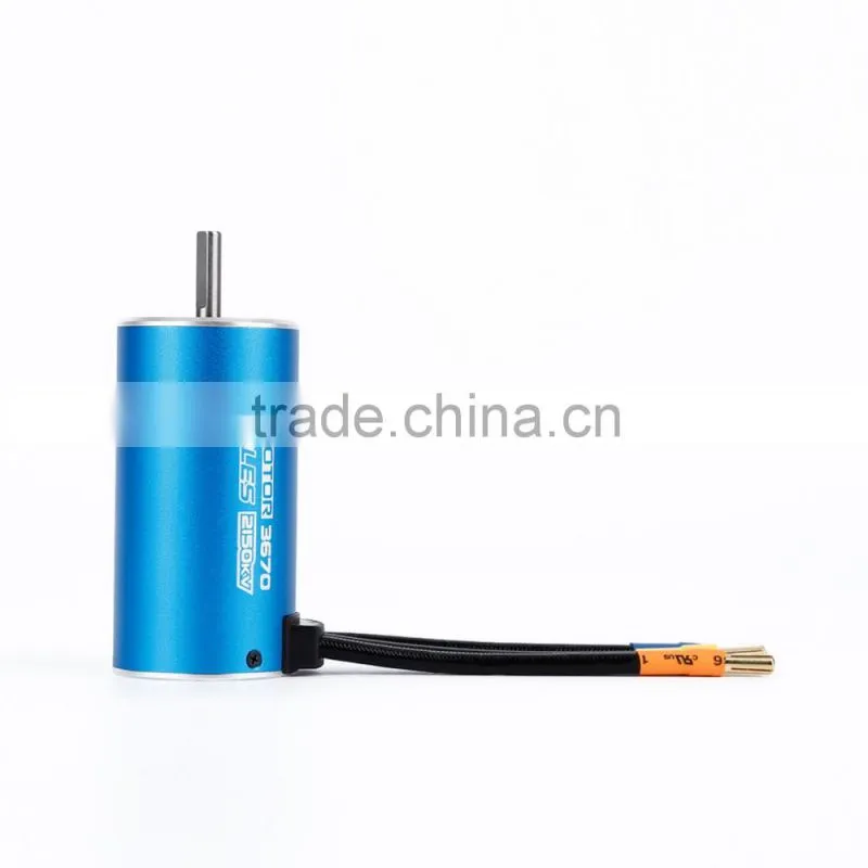 3670 4 Poles 2150KV Brushless Motor for RC 1/10 off-road Monster Truck Car Boat