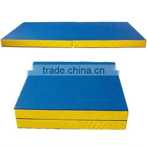 Thick Folding Personal Exercise Mat with Carry Handle