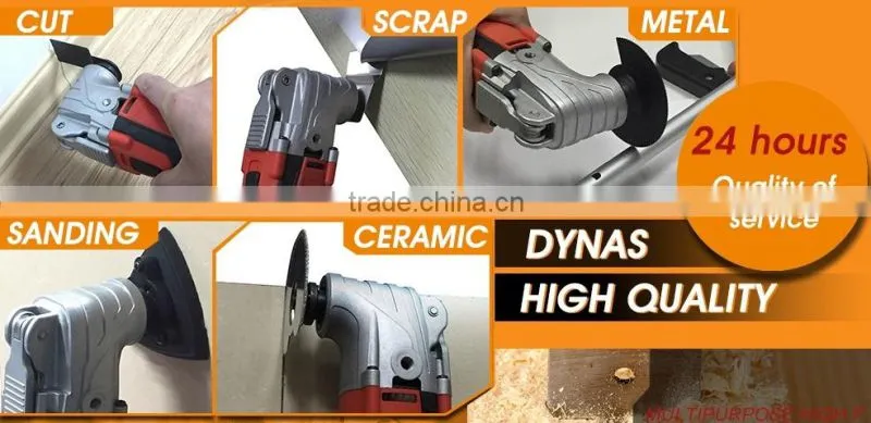 Cordless 7pcs renovator tool combo kit
