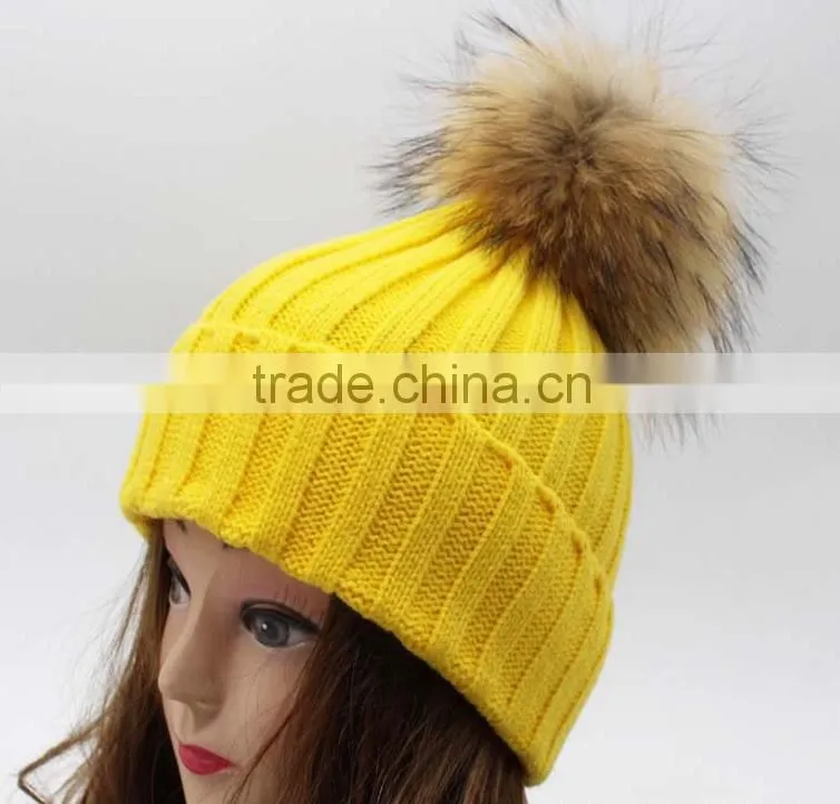 Popular fashion women winter hat woolen hat