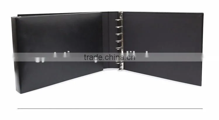 2016 Hot Sale leather 7 ring planner binder, 26 ring binder