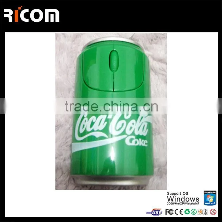 cola bottle shape mouse for computer mice --MO7007-----Shenzhen Ricom