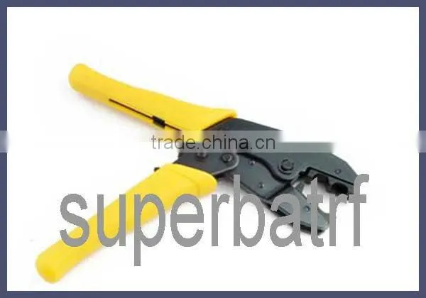 Ratchet Crimper crimping tool locking pliers for coaxial cable RG8 RG11 RG213 LMR400 RG316 RG174