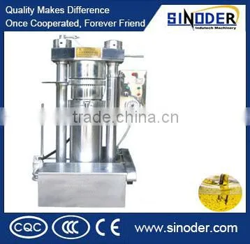 High pressure hydraulic automatic oil press machine, oil press for sesame, peanut