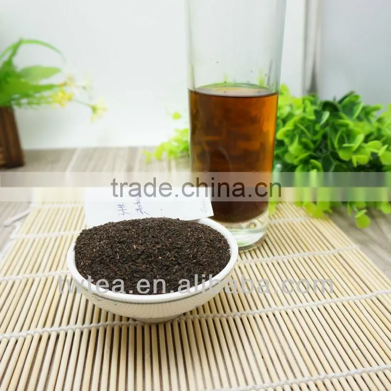 Black tea fannings or dust