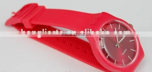 High Quality Silicone Rubber Wristband Watch