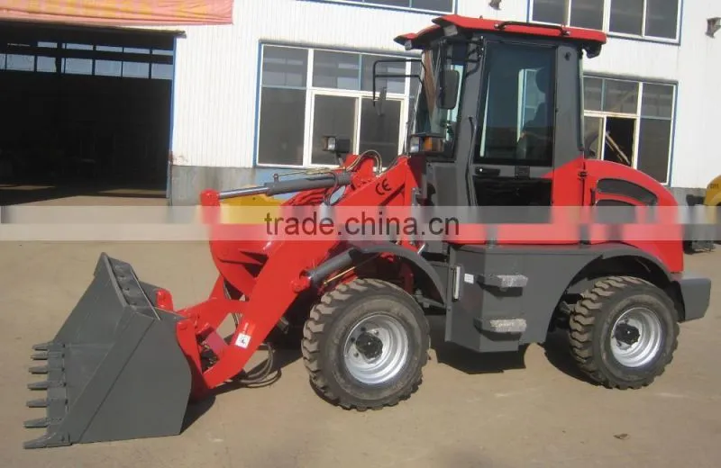 ZL16f CE articulated mini wheel loader with pilot control