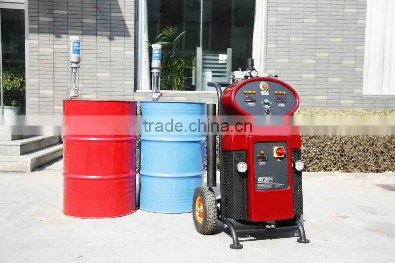 PU foaming spray equipment mark