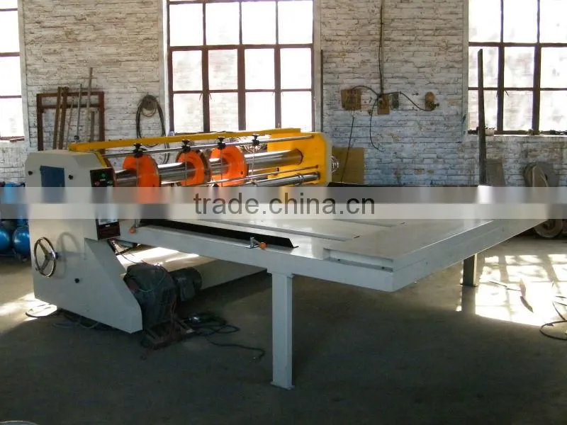 corrugated paperboard carton box machine,rotary slotting machine