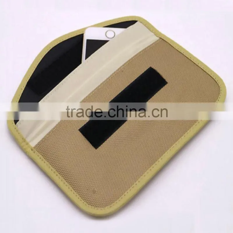Cell Phone Signal Shield Block Soft Leather Pouch