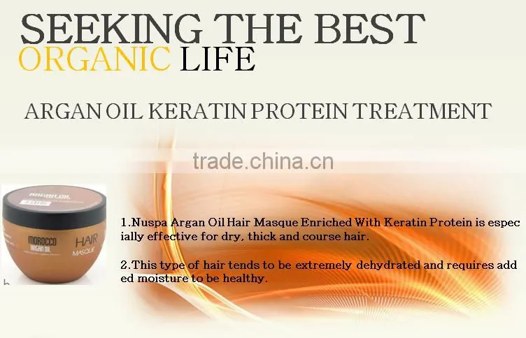 NUSPA Argan Oil Silky Moisture Shampoo from wholesale GMPC manufacture 400ML 1000ML