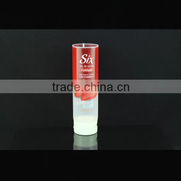 tansparent cosmetic plastic container