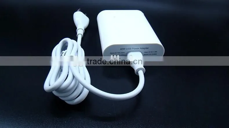 40W 5V/8A 5 Port Family-Sized charging station USB Wall charger