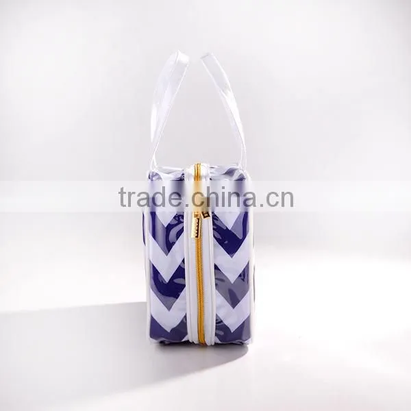 Chevron Cosmetic Bag