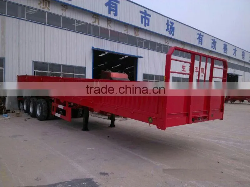 Hot Selling 60Ton Fence Trailer /Cargo Truck Trailer