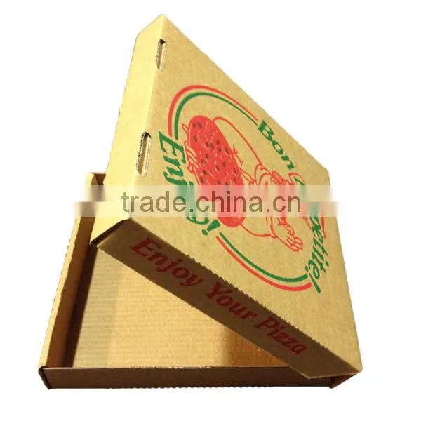 custom 6-18'' pizza box/excellent printed pizza box from China