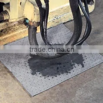 Sonic bonded dimpled absorbent pad for general purpose