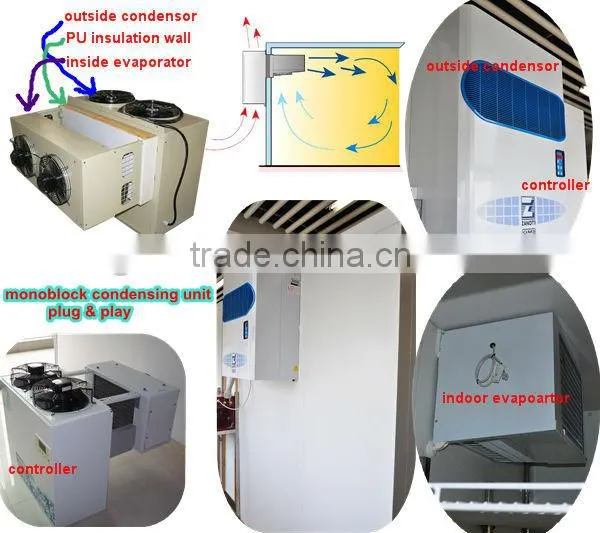 Modular standard cold room model DCWF-20 capacity 20m3