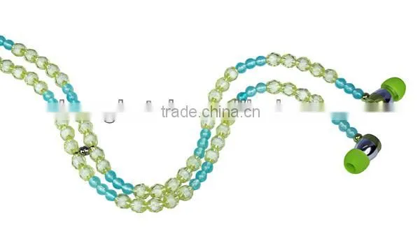 wholesale necklace brand earphone from China factory