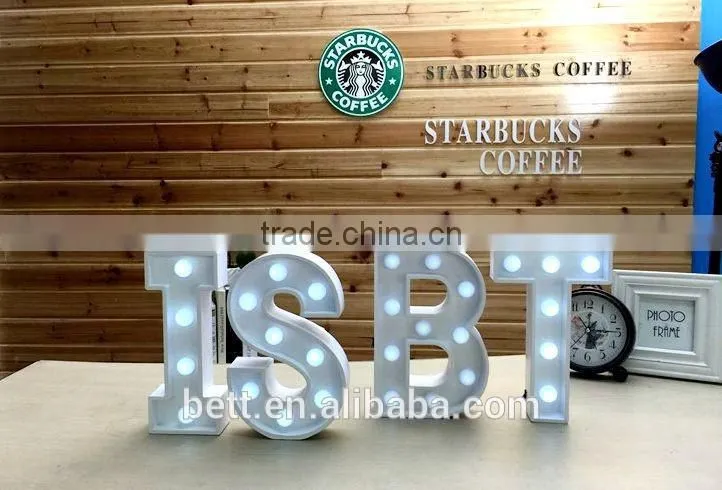 direct manufacture of channel letter light vintage sign wedding light
