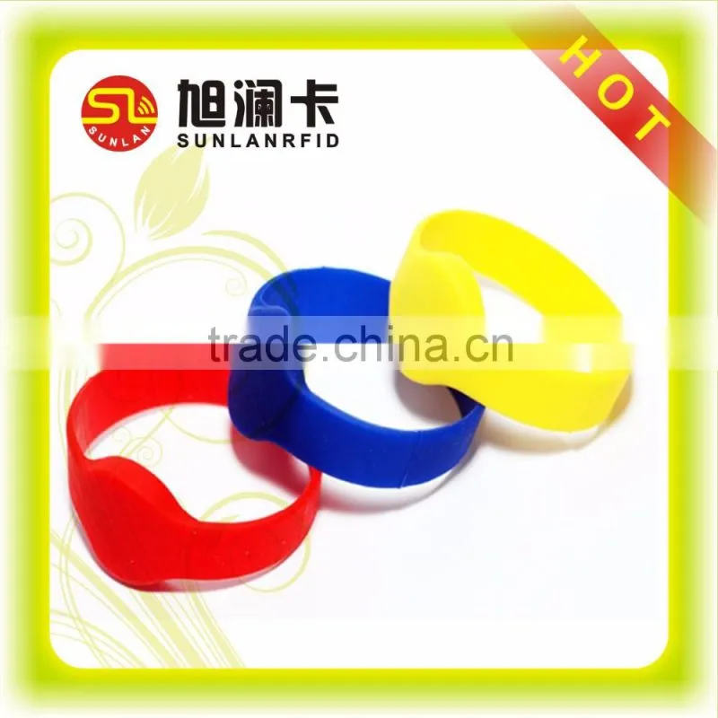 RFID silicone bracelets, Access control RFID wristbands/Paper Bracelets/Soft PVC Wristbands