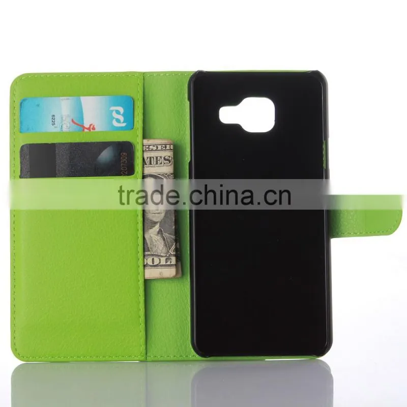 High Quality Leather Card Wallet Folio Stand Flip Case Cover for Samsung GALAXY A3 A310