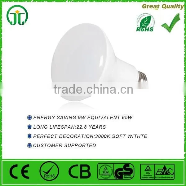 LED BR20/R20 8-Watt LED BR20 Flood Light Bulb, Equivalent to 50W Incandescent, Dimmable