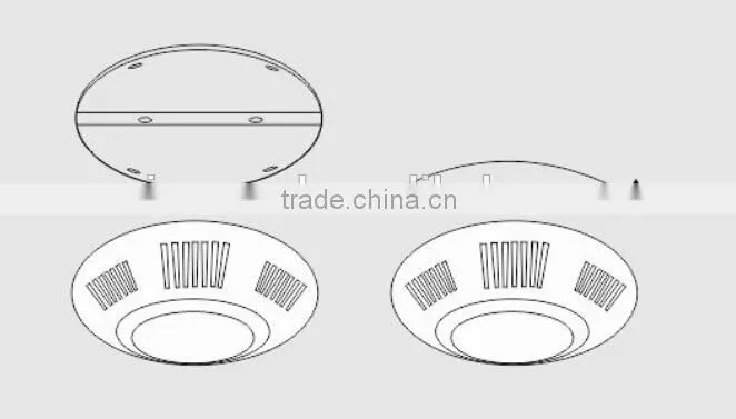 CLS-706 series 8'' surface mounted full-range hi-fi aluminum ceiling speaker