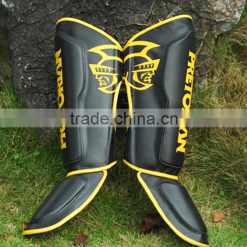 Thickened Professional UFC Fitness Pretorian Grant MMA Training Boxing Shin Guards Muay Thai Mixed Martial Art Sports Equipment