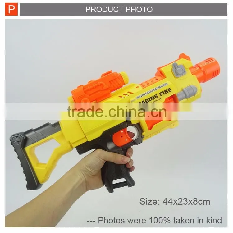 Crazy selling kids semi-automatic air soft military gun toy for sale