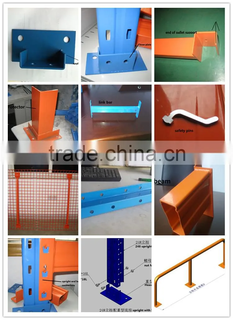 Q235b steel metal VNA heavy duty rack